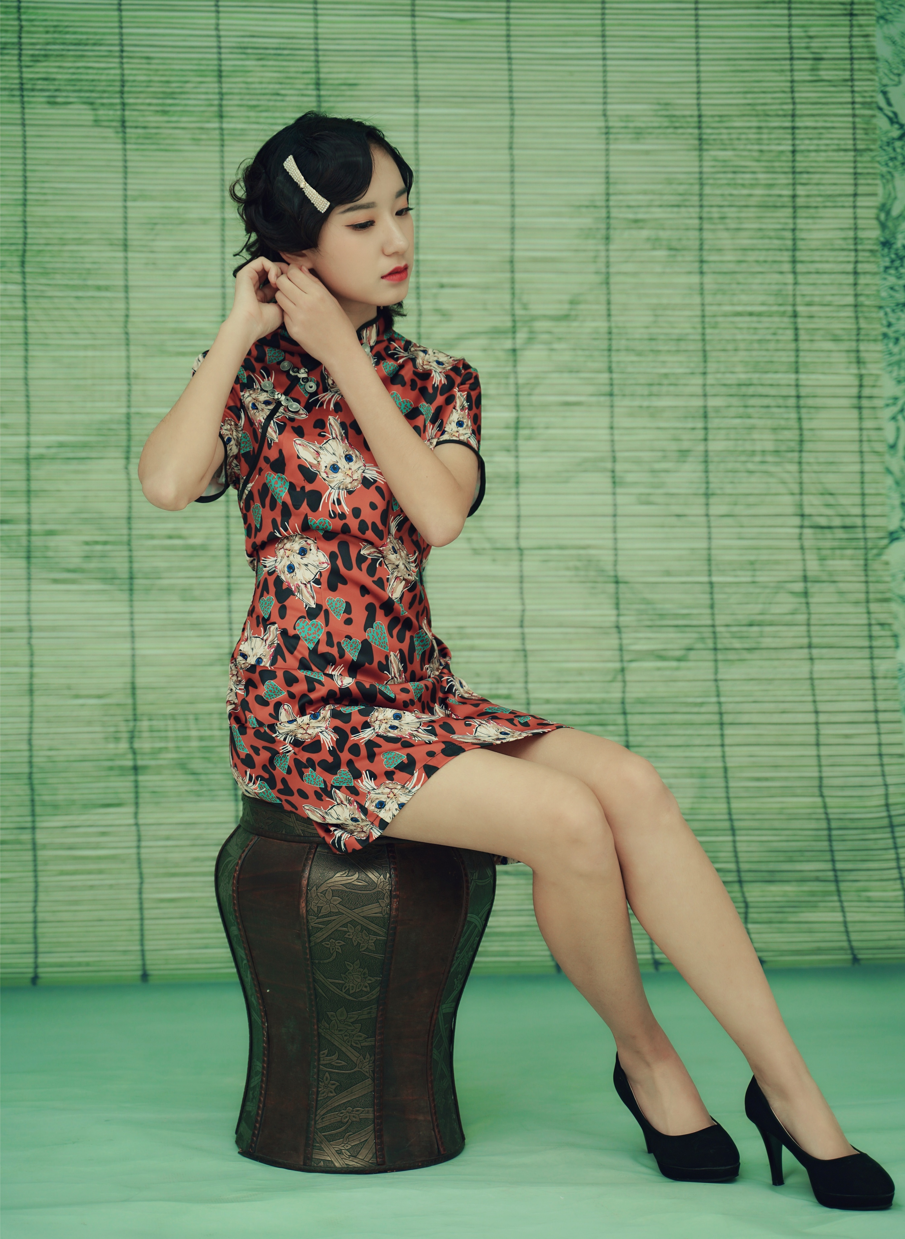 旗袍棚拍|摄影|人像摄影|z18590430 - 原创作品 - 站酷 (zcool)