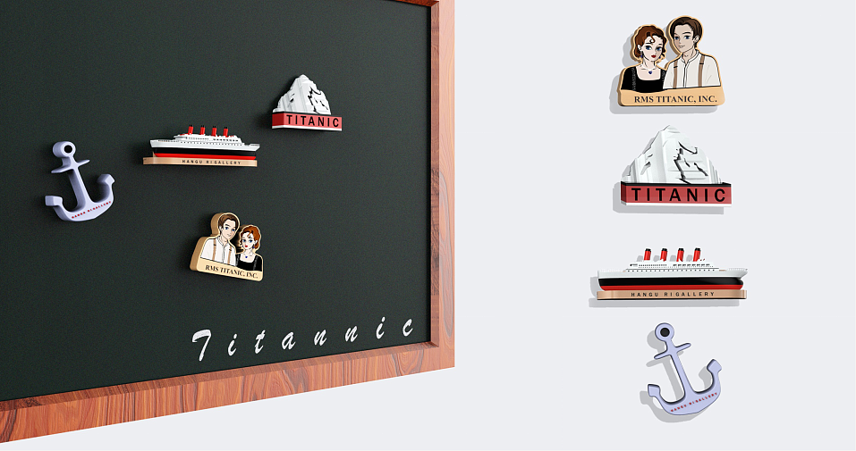 泰坦尼克号精品展01期文创衍生品设计（2）（图ZMTE5MjgzMzQ4） - 生活用品 - 站酷设计师乐享众尚原创素材 - 站酷ZCOOL