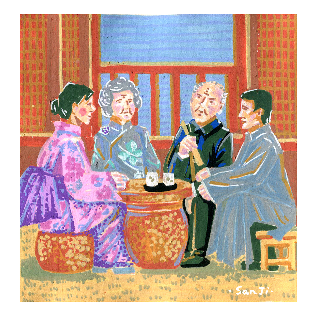 复古玩具系列插画（图ZMjU4NzY2MTE2） - 创作习作 - 站酷设计师SanJi三吉原创素材 - 站酷ZCOOL