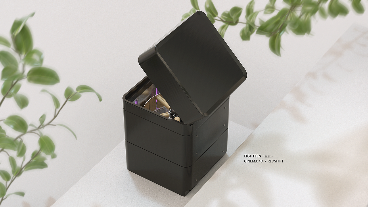 [水车]x[洗碗机]设计效果图 redshift cinema4d rhino