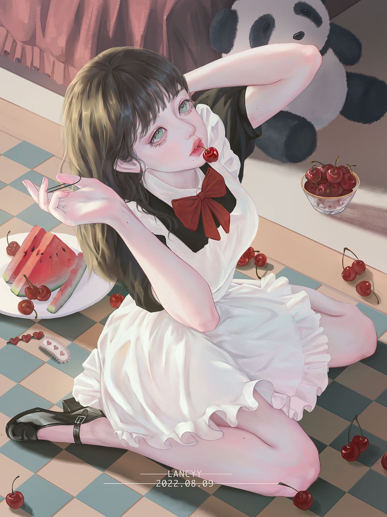 可爱少女插画（图ZMzExODEwODk2） - 商业插画 - 站酷设计师万万岁Lancyy原创素材 - 站酷ZCOOL
