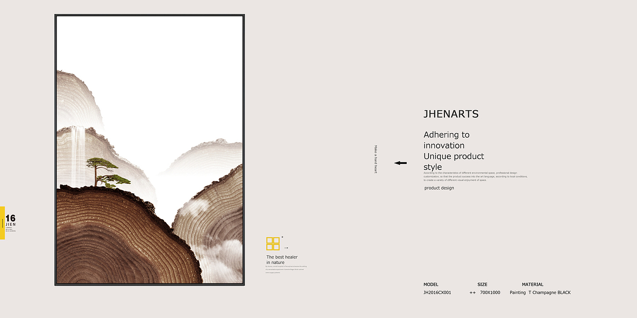 #新中式##装饰画##软装搭配##墙面挂画##酒店会所#（图ZOTI4MDgzOTI=） - 绘画 - 站酷设计师集恒工艺实物画原创素材 - 站酷ZCOOL