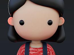 你好呀！小鹿未央_角色设计