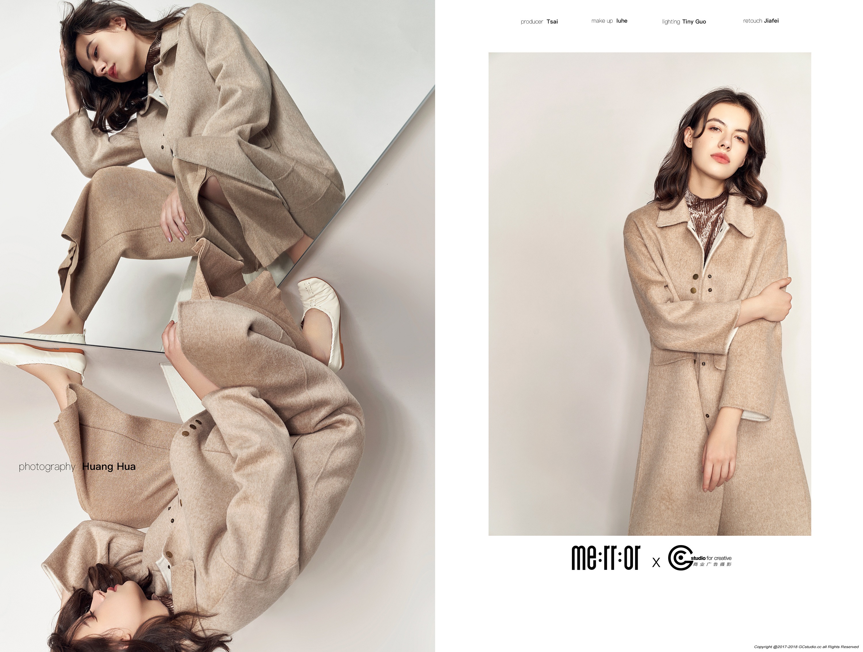 服饰拍摄------2018秋季女装形象片拍摄