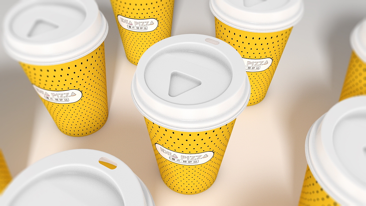 《Idea Pizza一点披萨》部分品牌设计(二)