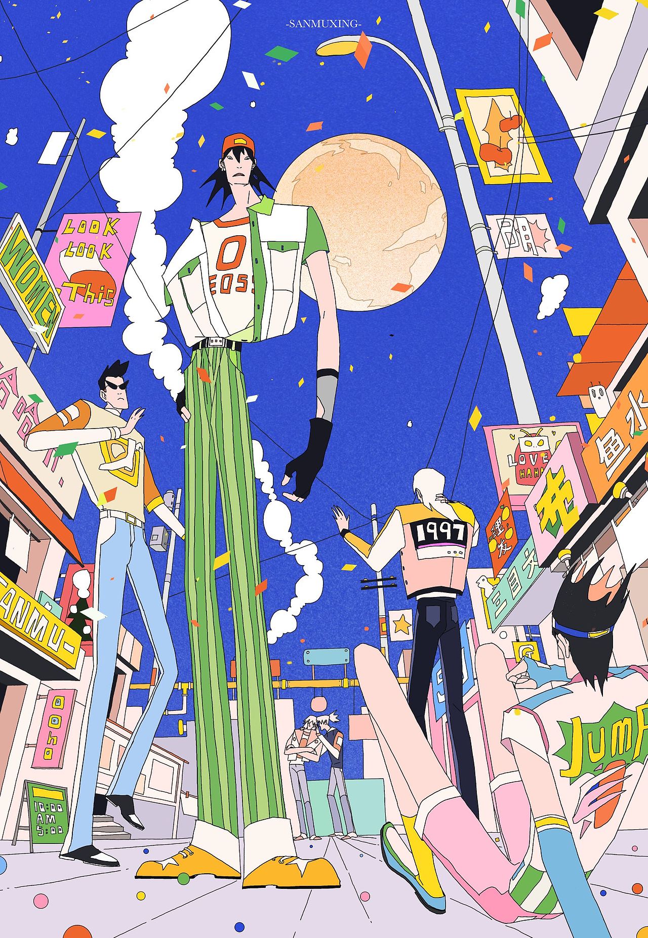 狂欢摇滚（图ZMzM4OTA4MTEy） - 创作习作 - 站酷设计师三目幸原创素材 - 站酷ZCOOL