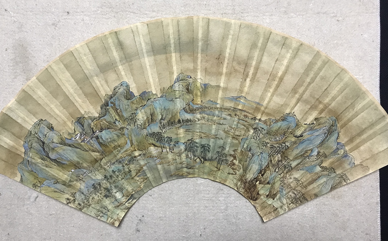 千山秋色图局部练习（图ZMTk5NTc0NTEy） - 绘画 - 站酷设计师油麻子原创素材 - 站酷ZCOOL