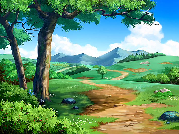 个人动画场景风格展