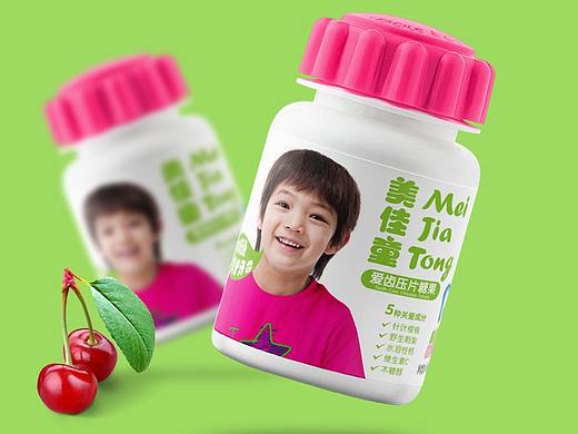 科比品牌×美佳童×儿童护齿咀嚼片