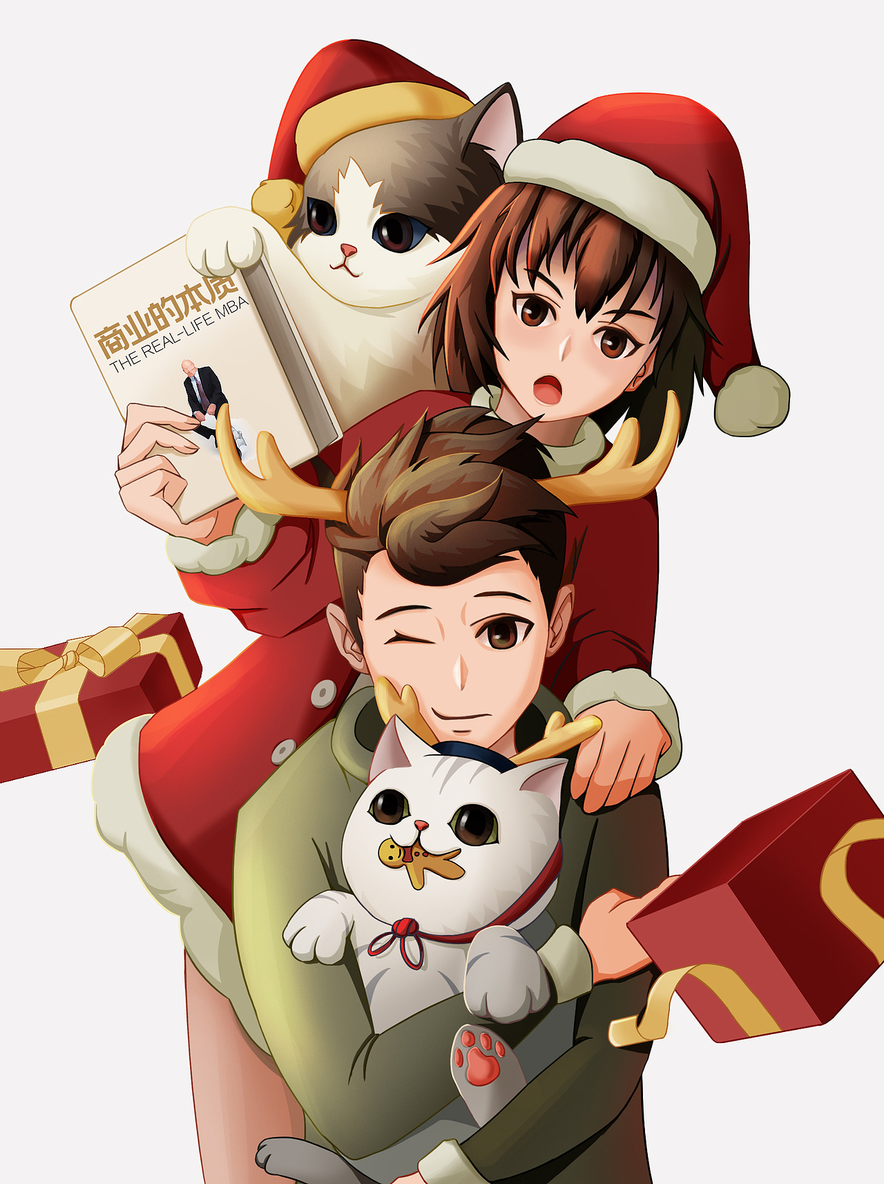 圣诞快乐（图ZMjM3NDY4NDY4） - 创作习作 - 站酷设计师jdcdc原创素材 - 站酷ZCOOL