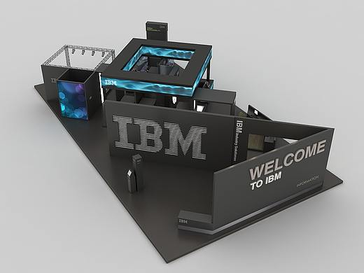 IBM展台设计  大学习作2012