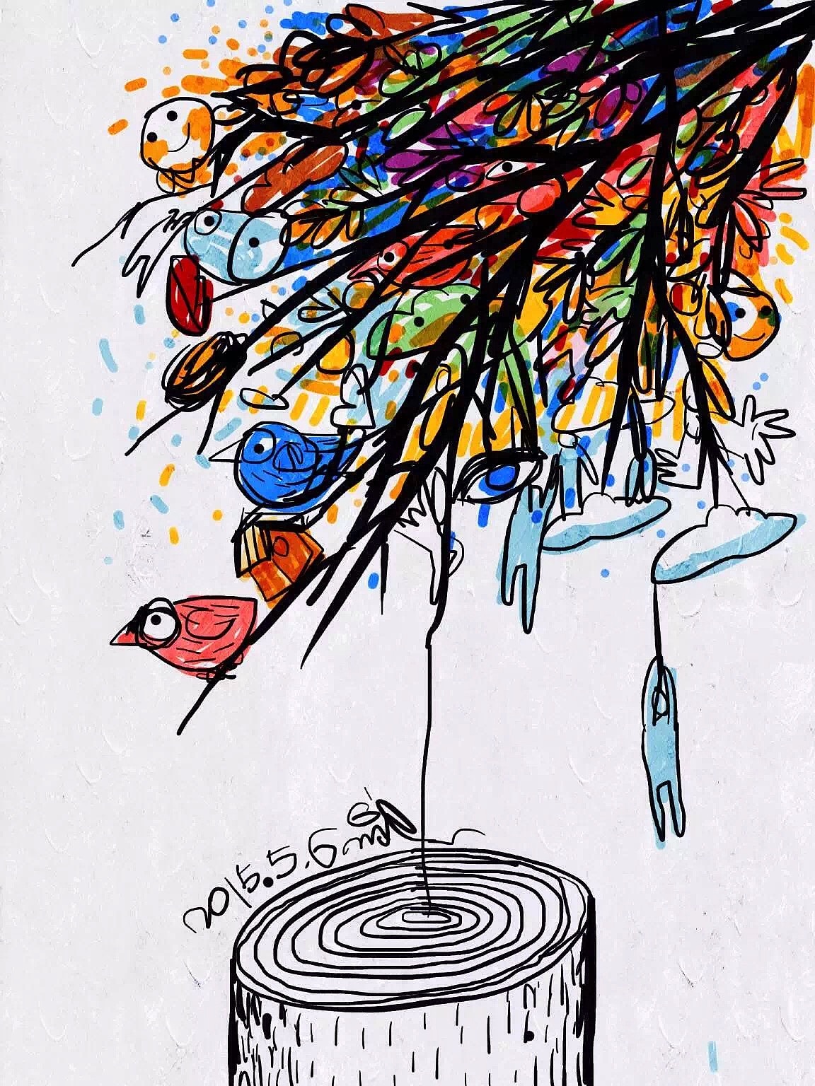 吉祥物语的插画日记（二十六）2015年5月天天插画集（图ZMjkwMzY3ODg=） - IP形象 - 站酷设计师吉祥物语原创素材 - 站酷ZCOOL
