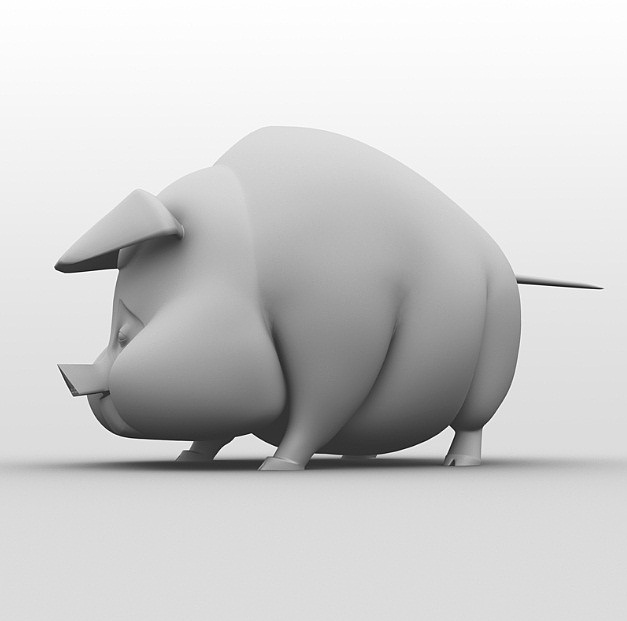 3d卡通角色作品