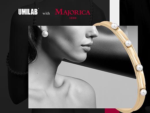 MAJORICA x UMILAB/电商首饰系列详情页设计