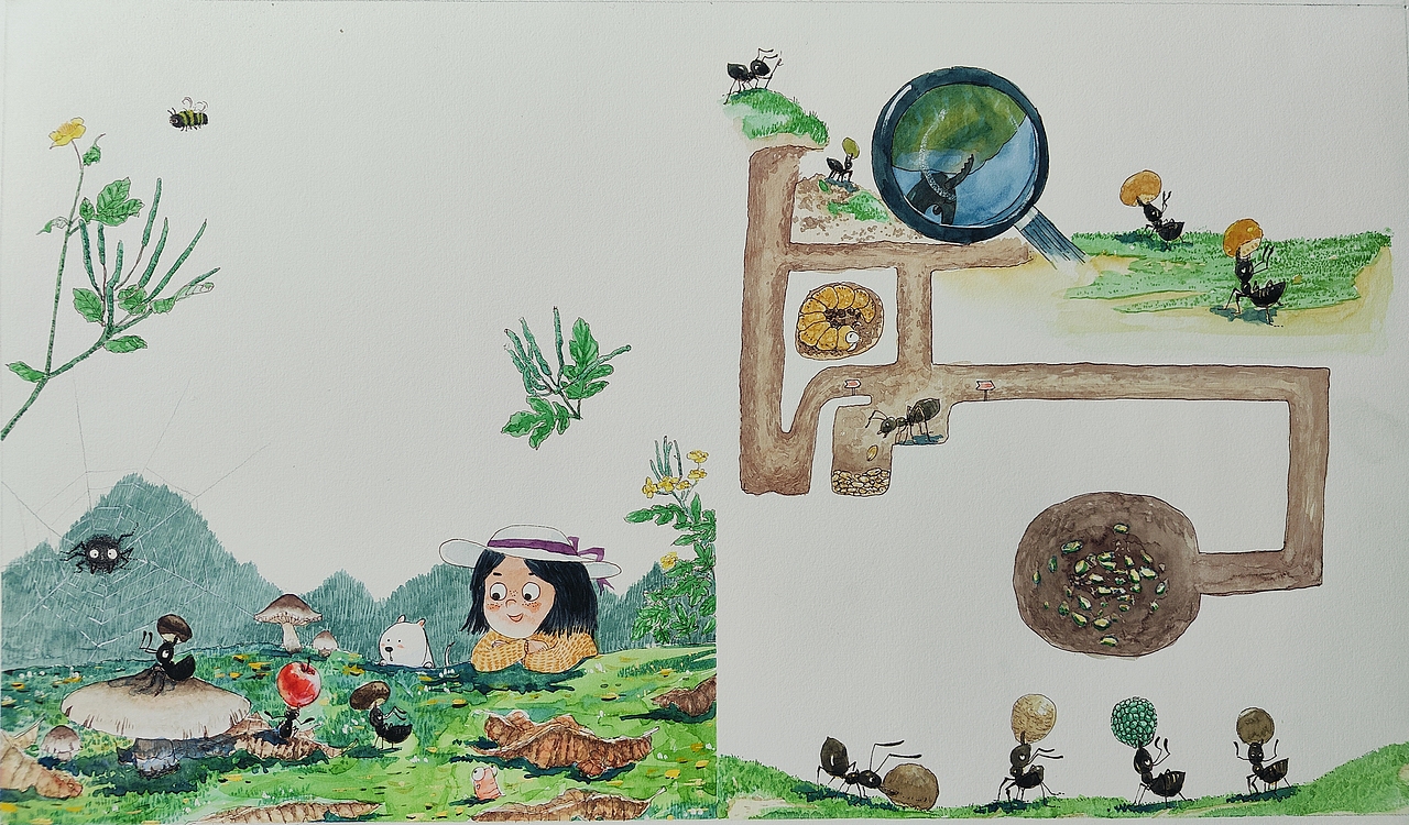 趣味科普插画小合集（图ZMzc2Mzc2NjQ4） - 绘本 - 站酷设计师大吉2019原创素材 - 站酷ZCOOL