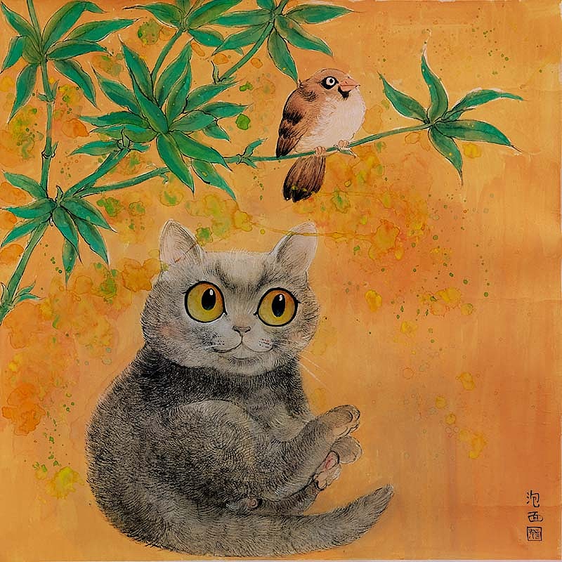 最近画的猫咪 希望大家喜欢