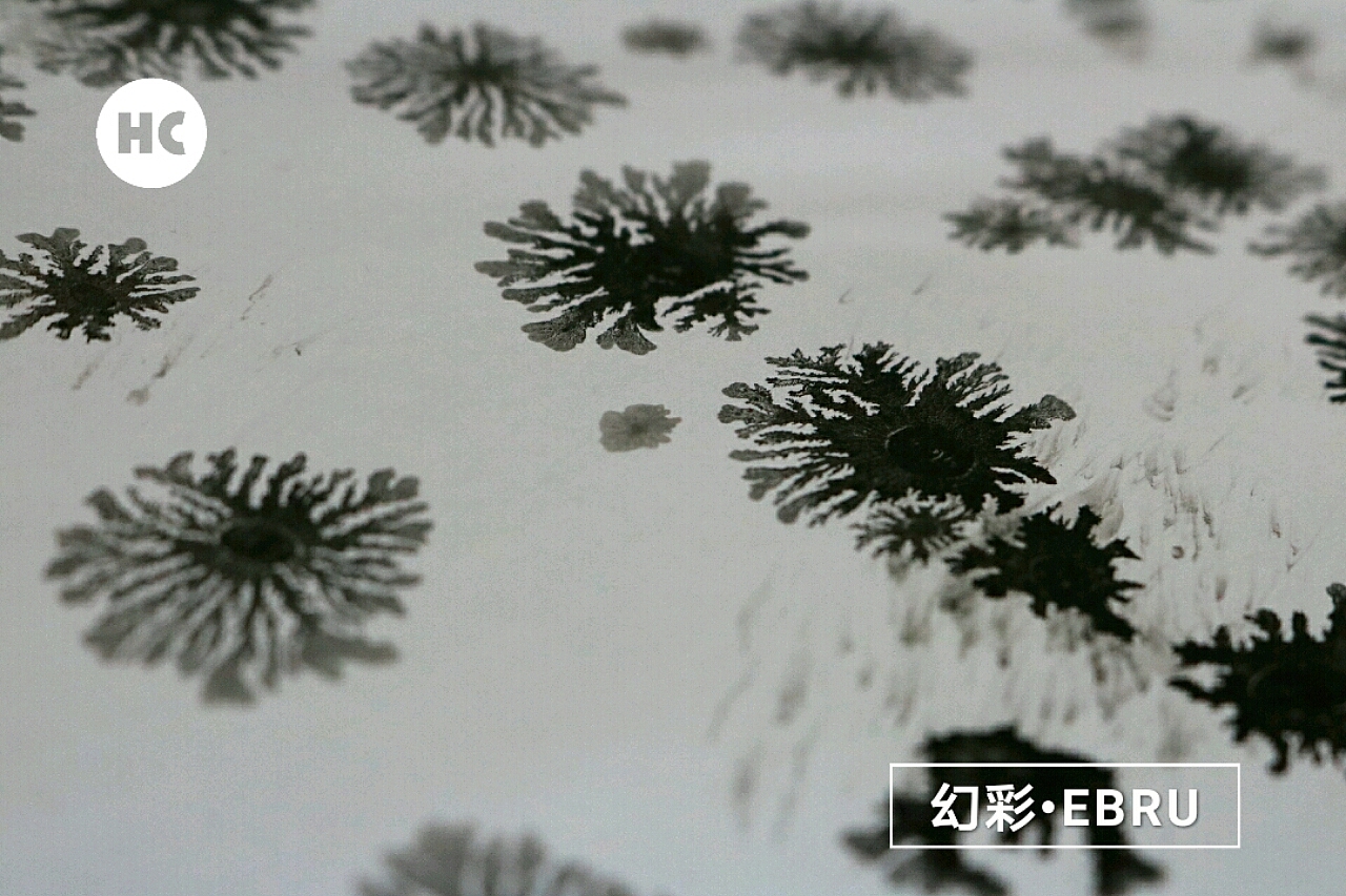 自然发晶 土耳其湿拓画ebru 水影画 墨流工艺marbling 水拓画本子（图ZNTk0ODc4NTY=） - 其他手工艺 - 站酷设计师21listen原创素材 - 站酷ZCOOL