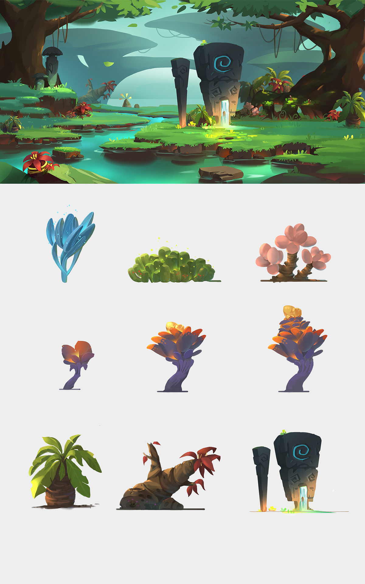 场景原画（图ZMTA1NDgwMzMy） - 创作习作 - 站酷设计师阿佳不洗碗原创素材 - 站酷ZCOOL