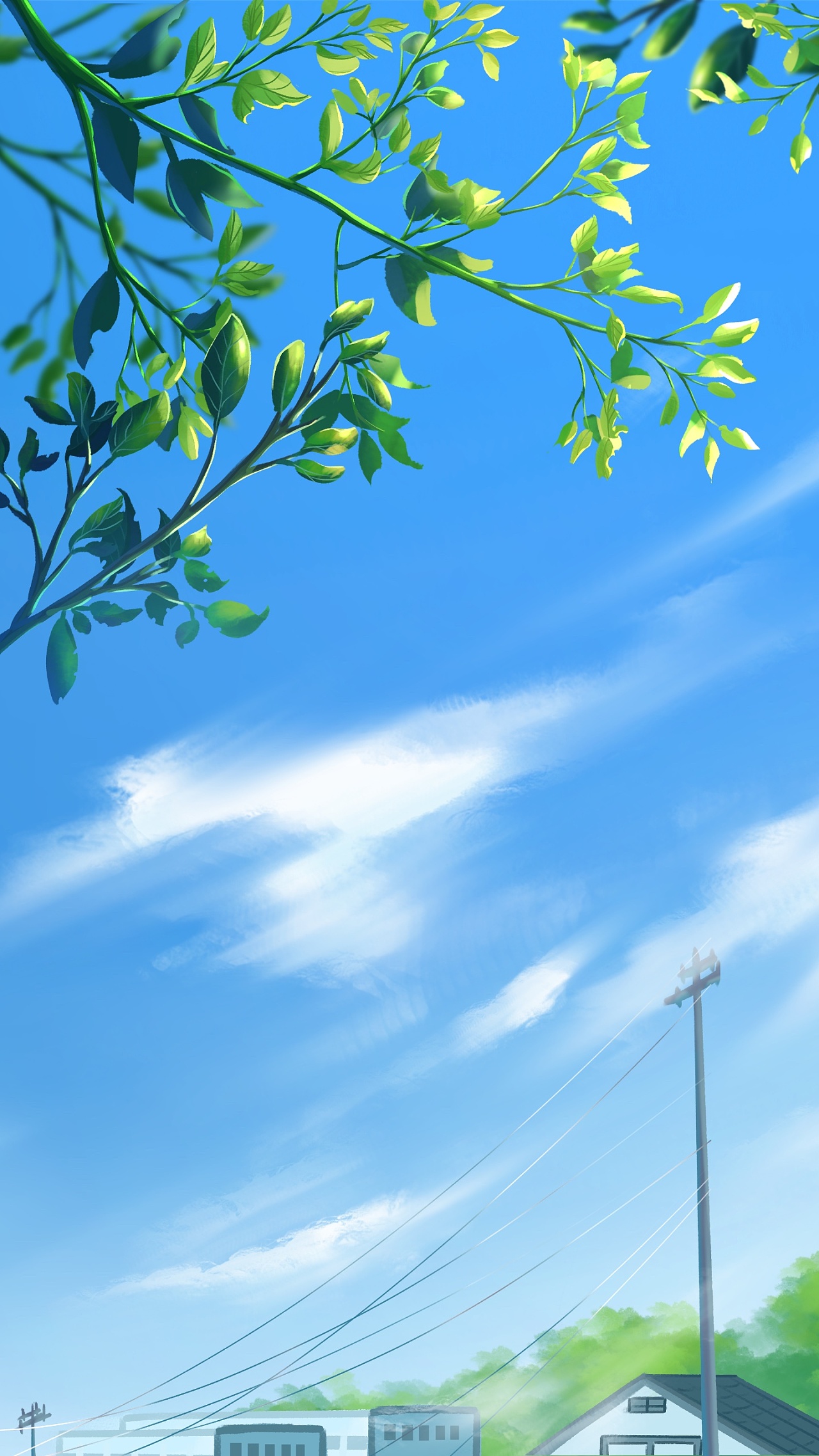 日系场景插画壁纸