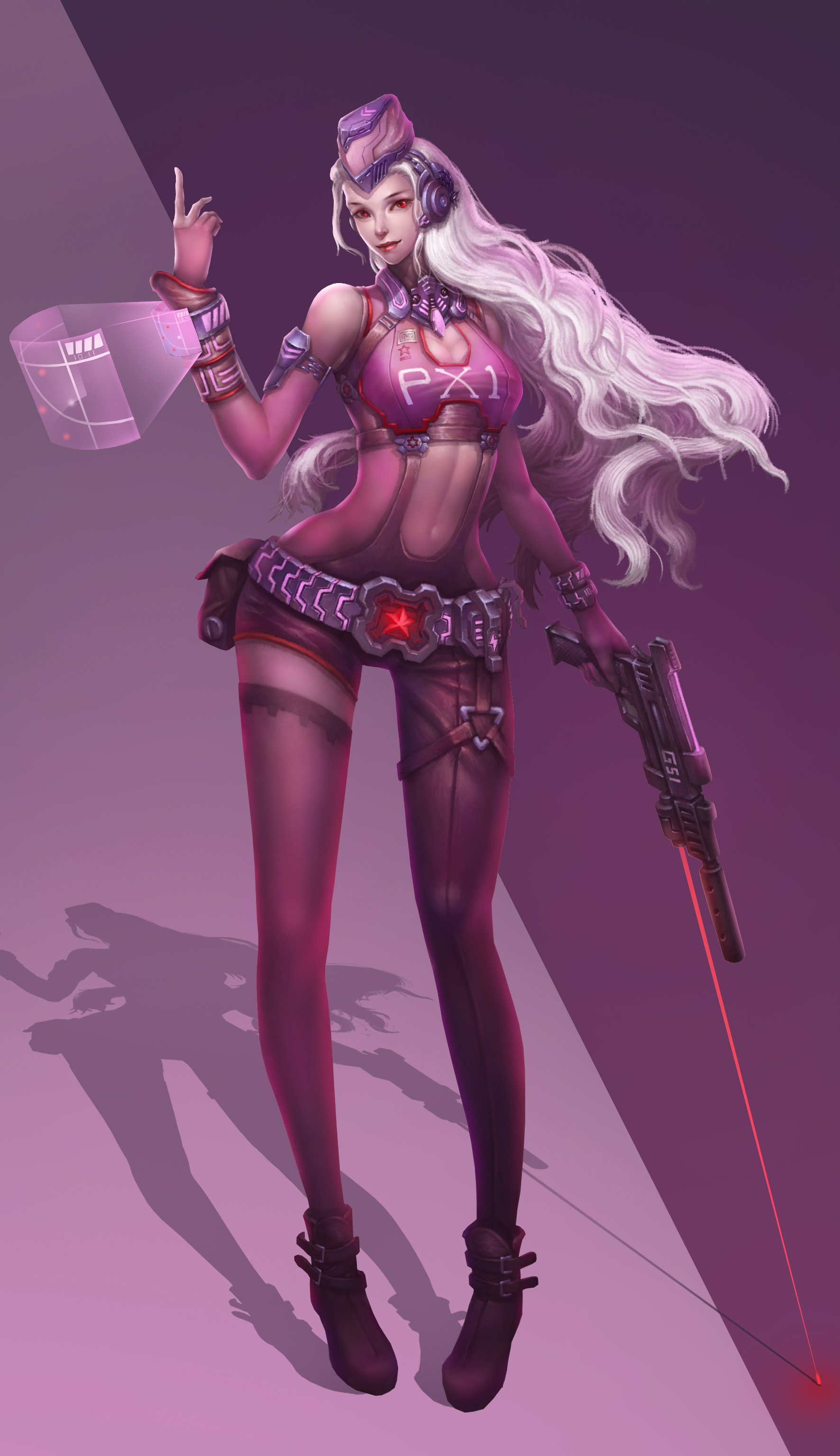 科幻题材女士官