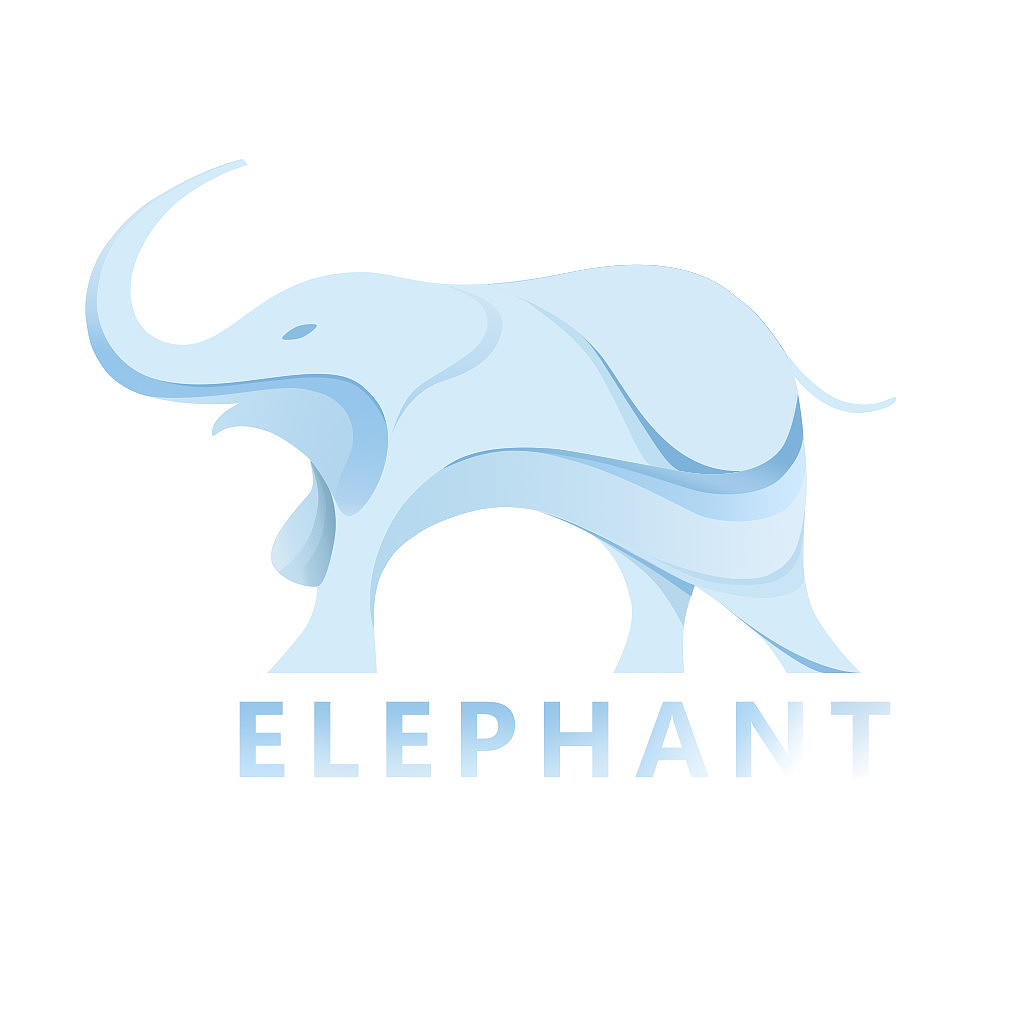 大象图标临摹（图ZNTUyMTE2MzY=） - 图标 - 站酷设计师Blue37原创素材 - 站酷ZCOOL