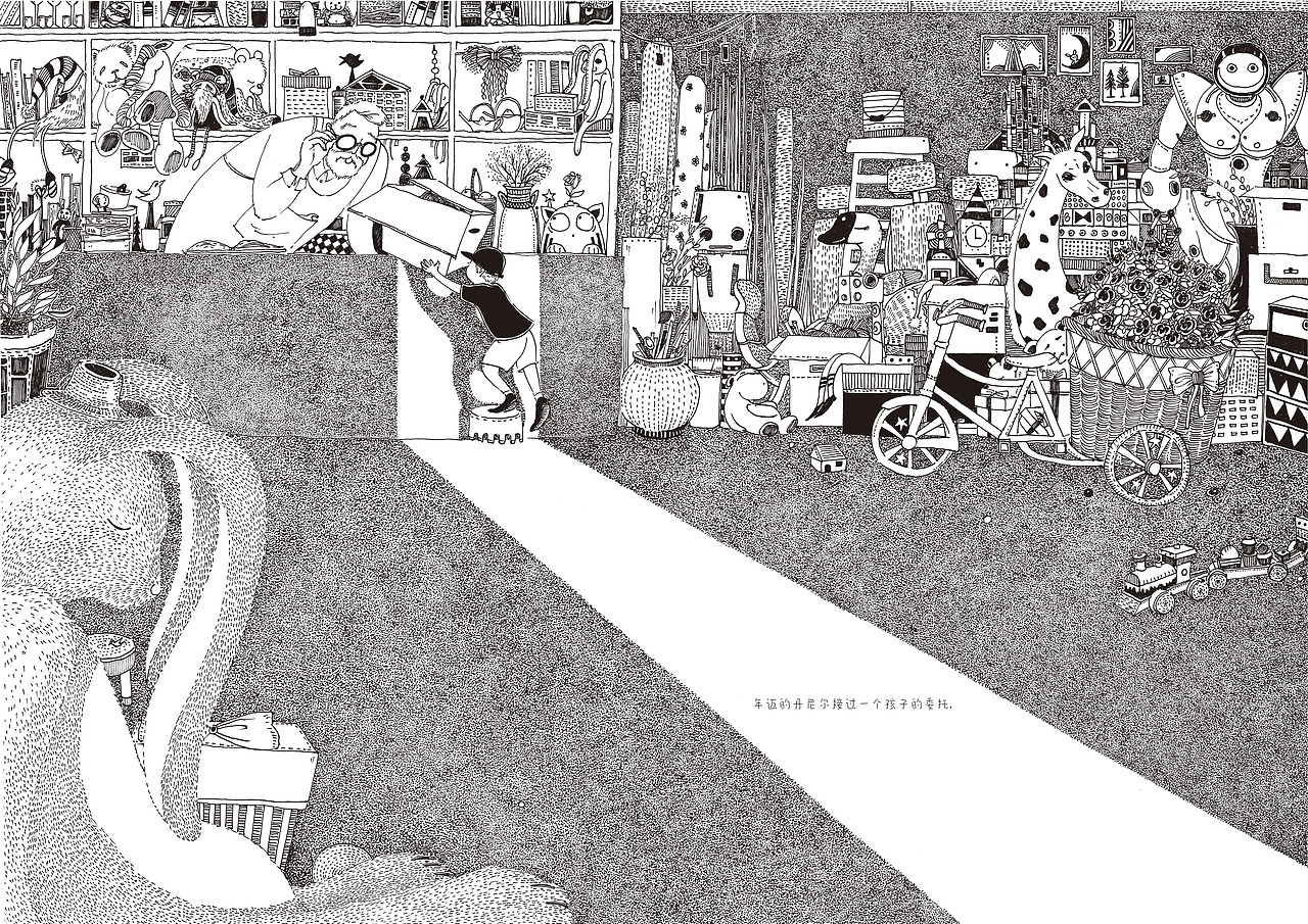 奇妙夜（图ZMjUxODUyNzA0） - 绘本 - 站酷设计师狐易仔仔原创素材 - 站酷ZCOOL