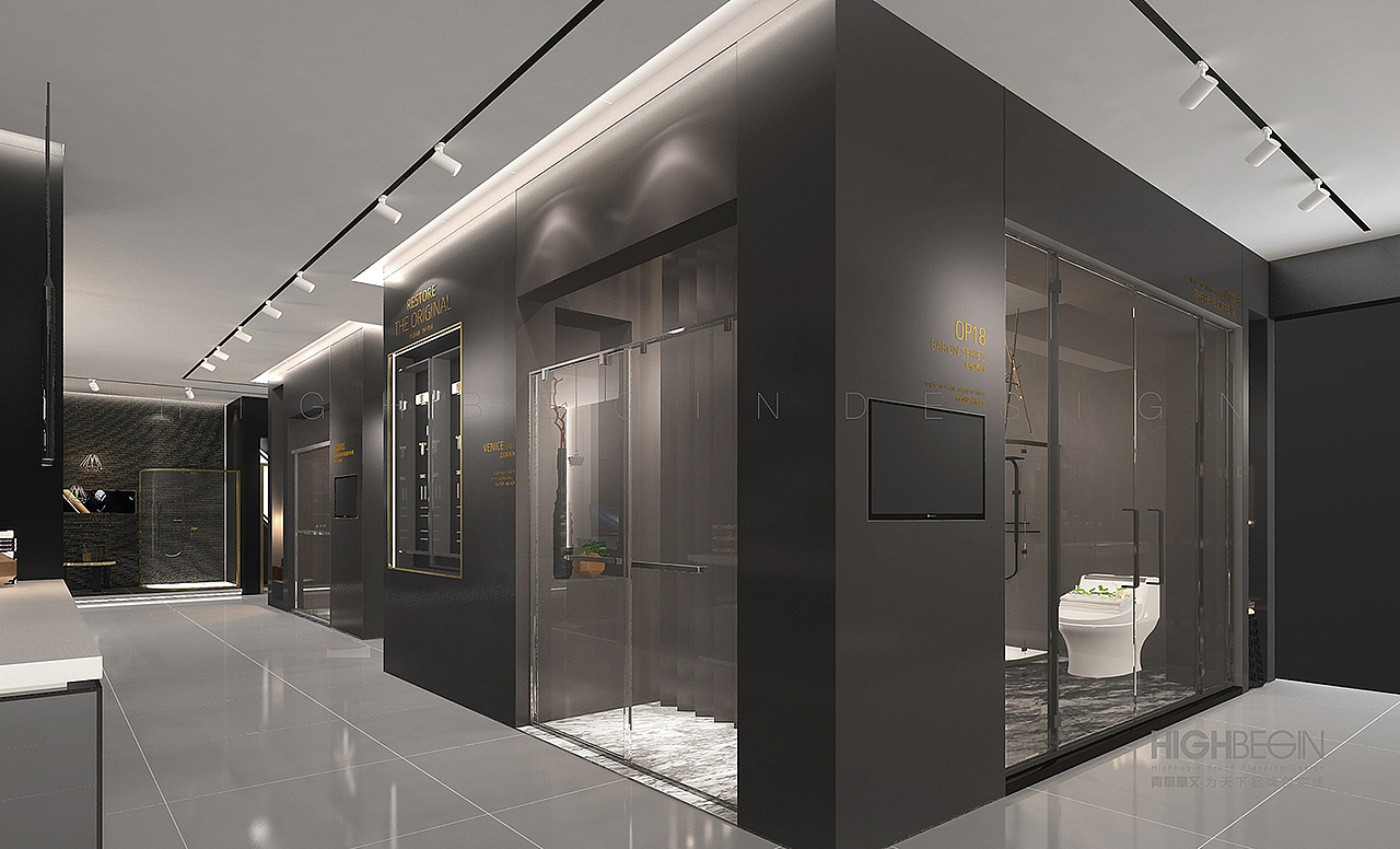 欧派展厅展示设计（图ZMjE1Mzk2MzUy） - 展陈设计 - 站酷设计师青华华文品牌策划原创素材 - 站酷ZCOOL