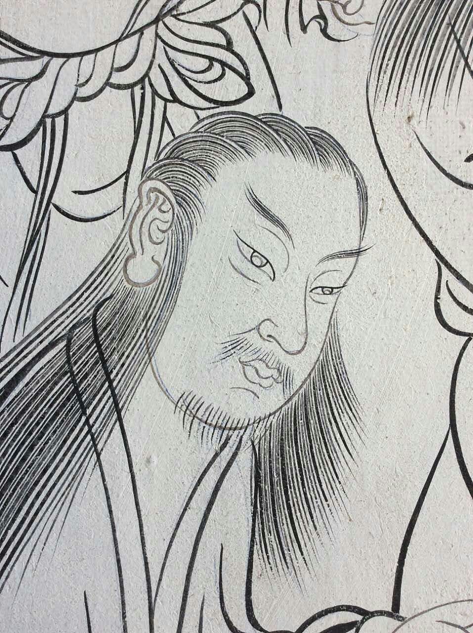 山西高平炎帝陵炎帝大殿主体泥墙传统壁画二（图ZNzIxNTgyNjQ=） - 绘画 - 站酷设计师大光明王原创素材 - 站酷ZCOOL