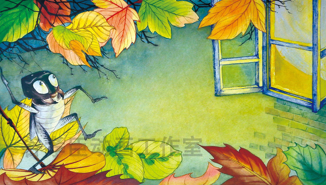 《叶片上的童话》 小蛐蛐儿的故事