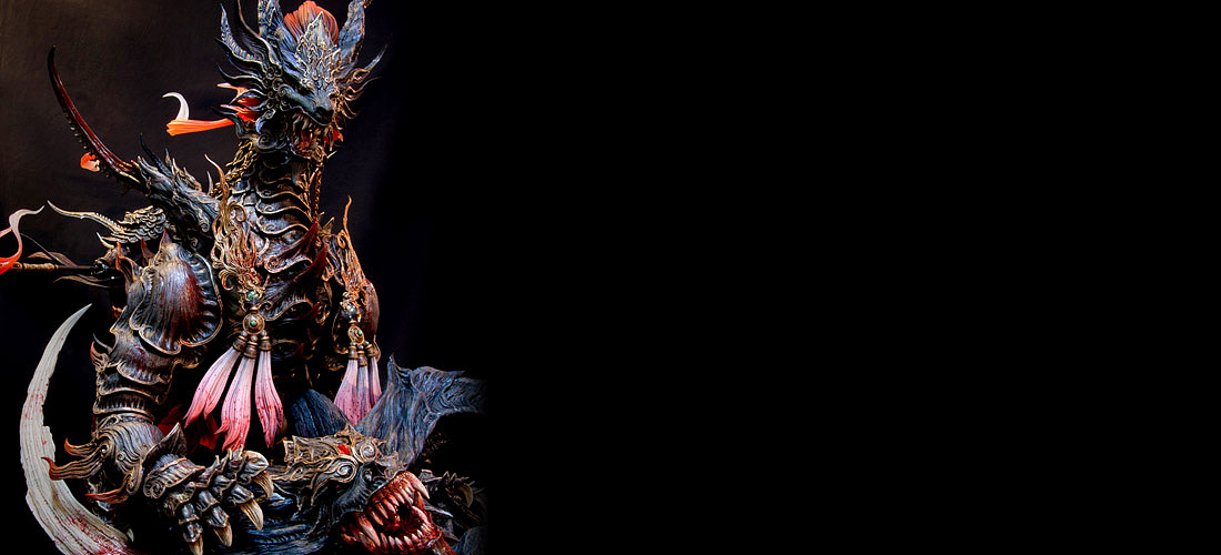 台湾原型师PKking《九天衡》系列作品——中宫·麒麟