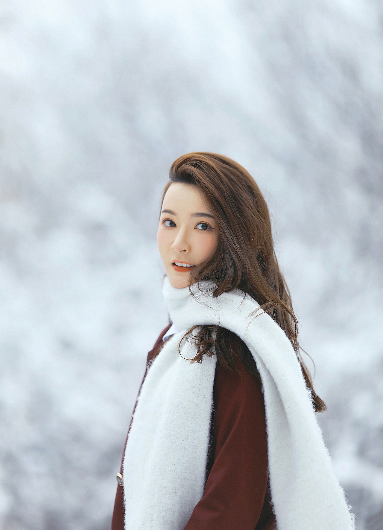 零度天气看雪景❄️❄️（图ZMjg1ODM5MDcy） - 人像摄影 - 站酷设计师纪然Satan原创素材 - 站酷ZCOOL