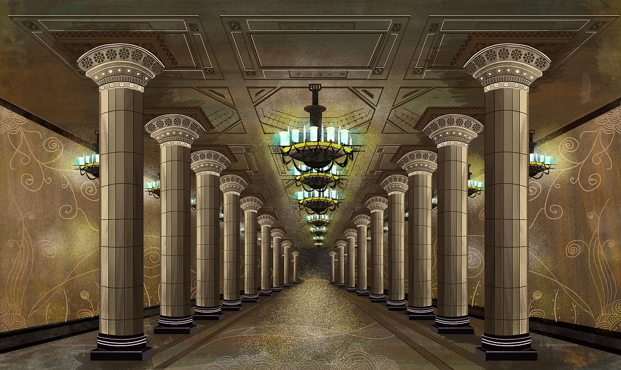 《The beauty of the underground world》