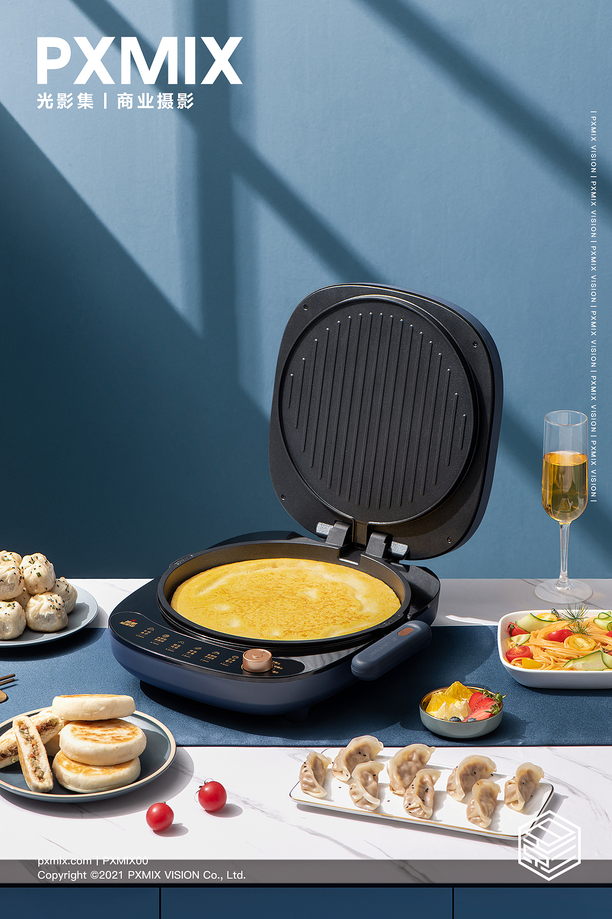 小家电摄影丨 利仁 电饼铛 x 光影集 PXMIX