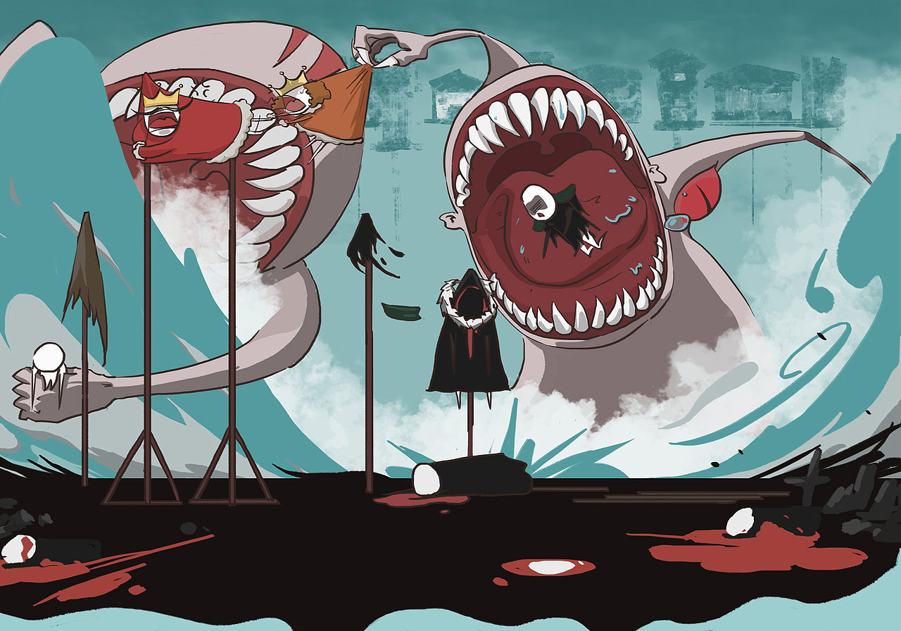 毕设作品 《山海诊籍》（图ZODAyOTYxMTY=） - 艺术插画 - 站酷设计师禾几页阿颓原创素材 - 站酷ZCOOL