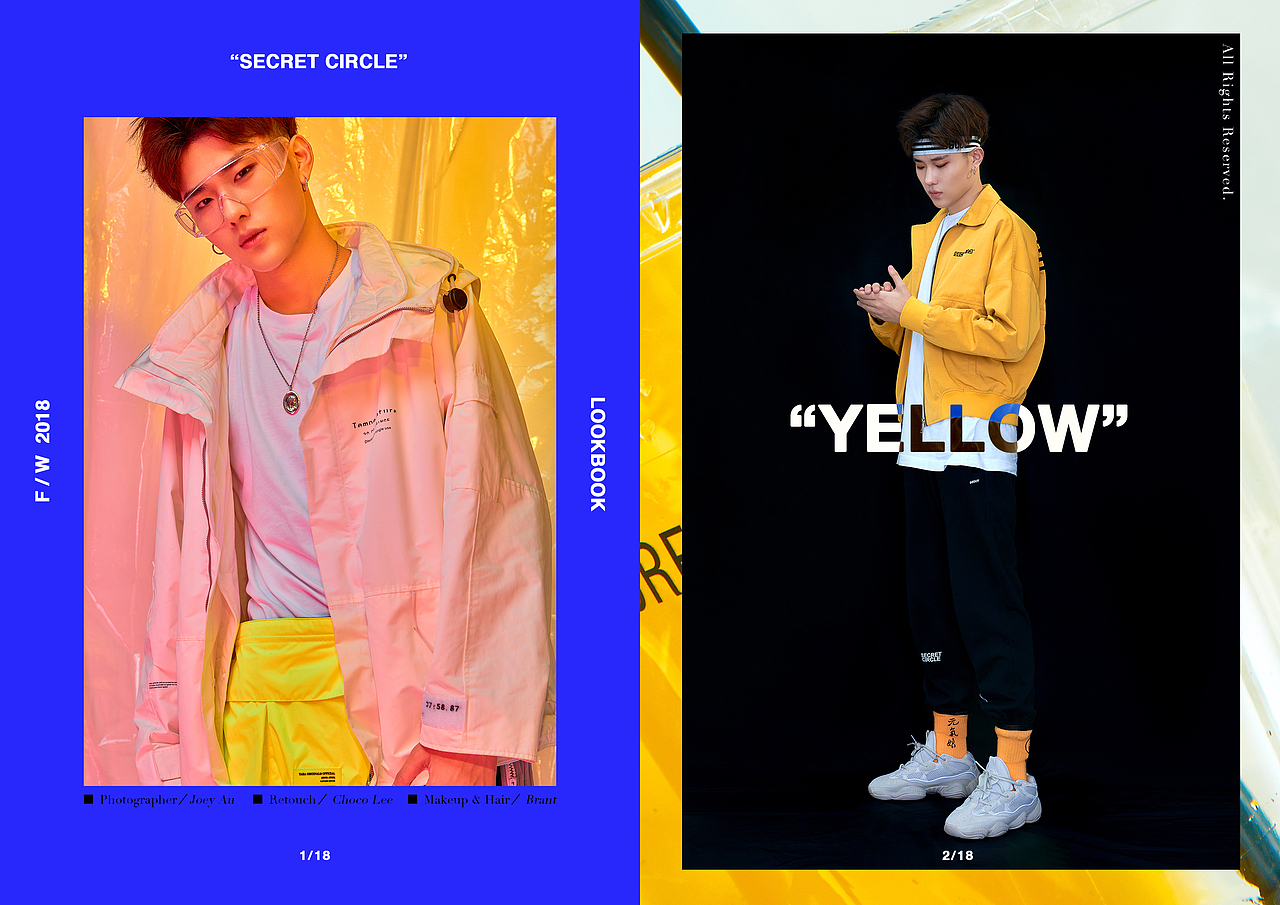 SECRET CIRCLE LOOKBOOK FW2018 秘社男裝2018秋冬型錄（图ZMTgxMzEwNjEy） - 时尚/艺术摄影 - 站酷设计师嘉毅_JoeyAu原创素材 - 站酷ZCOOL