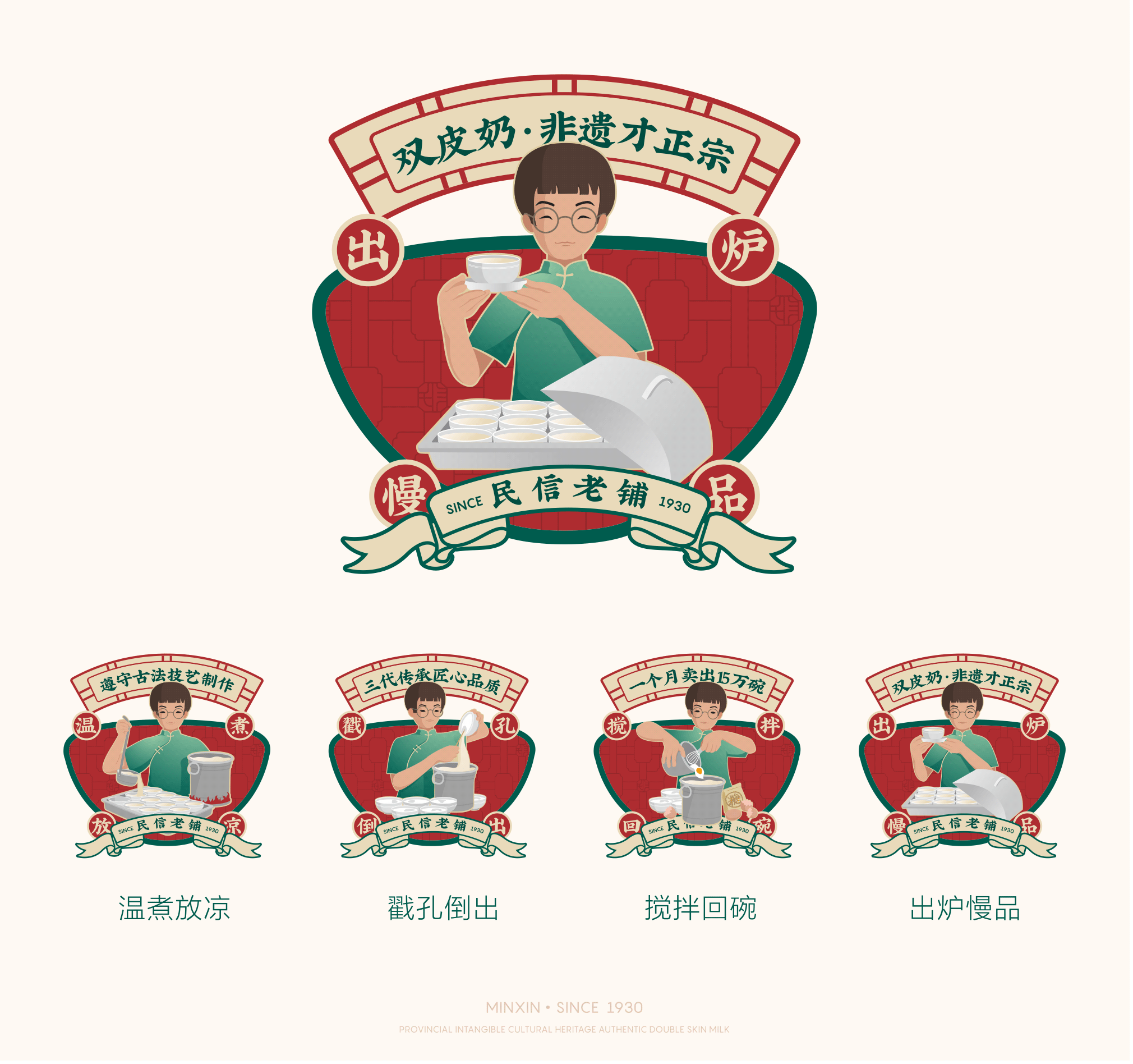 「民信老铺」品牌策略&视觉形象升级