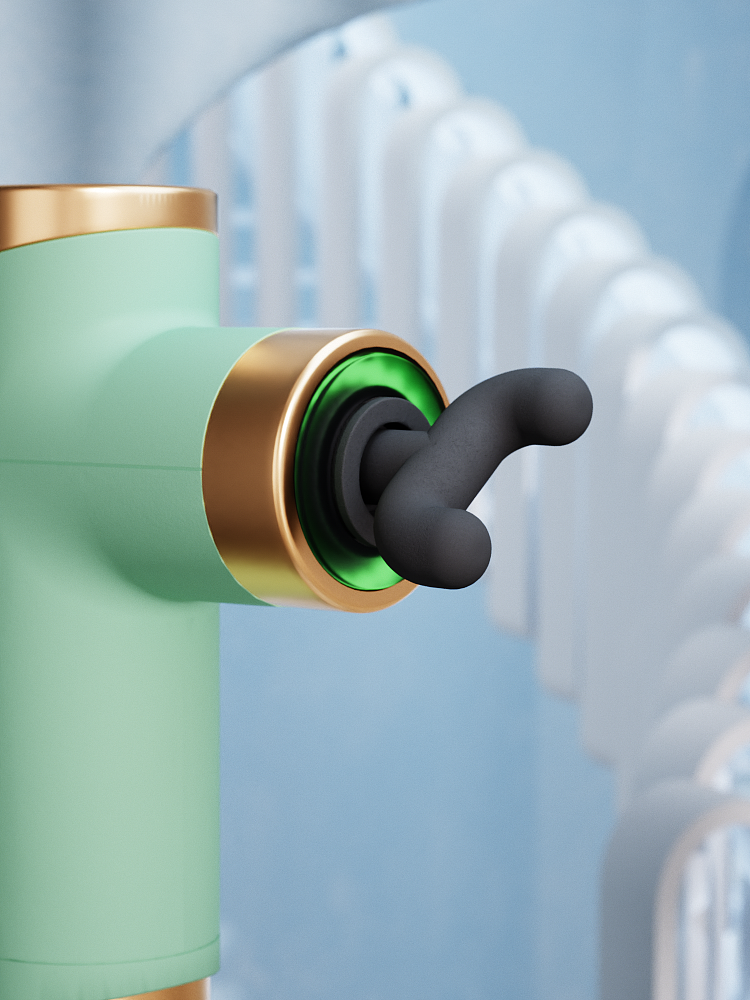 筋膜枪产品动画-三维视频、3D产品宣传片（图ZMjY4MjQ4NjQw） - 动画/影视 - 站酷设计师坂上云原创素材 - 站酷ZCOOL