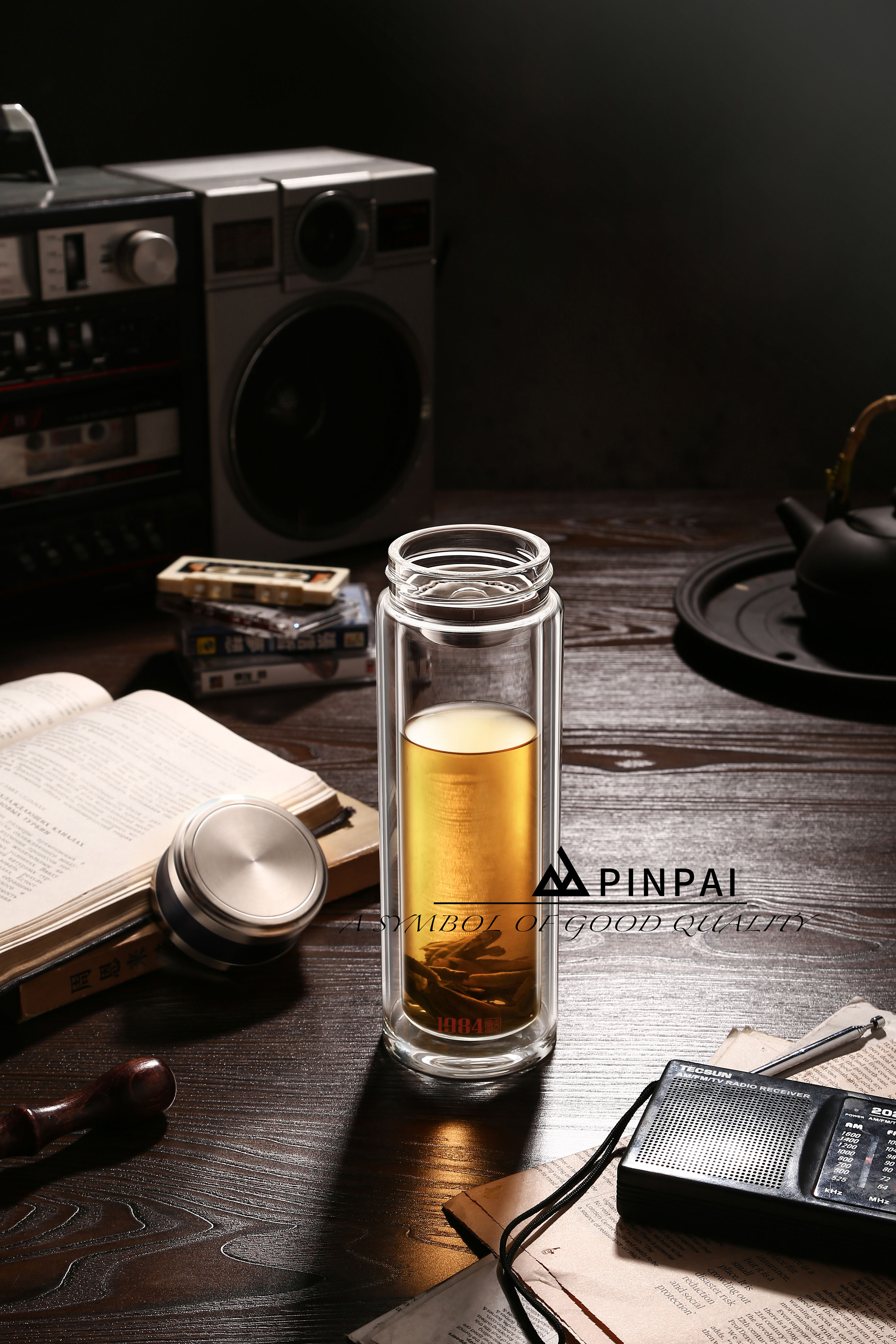 玻璃杯 产品摄影 场景 复古怀旧