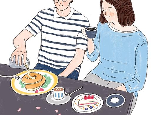 食帖下午茶特辑插画（个人主页-ZMzMwNDI2NTI=） - 商业插画 - 站酷设计师F是我原创素材 - 站酷ZCOOL