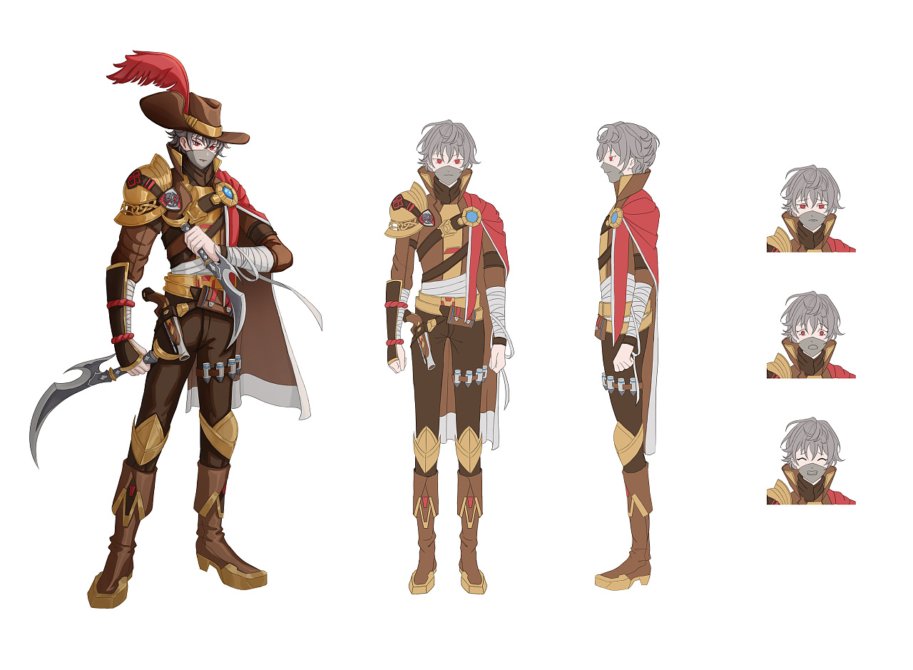 二次元盗贼|插画|游戏原画|千叶橙 - 原创作品 - 站酷 (zcool)