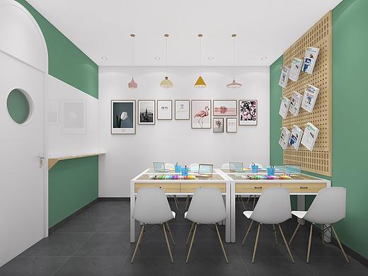 童创圣地画室展示