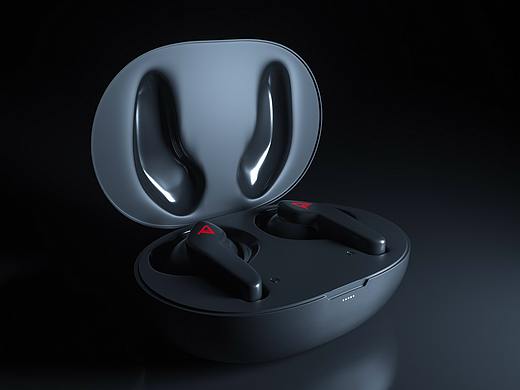 蓝牙耳机模型（个人主页-ZNTQzOTU0NzY=） - 产品 - 站酷设计师神经粥原创素材 - 站酷ZCOOL