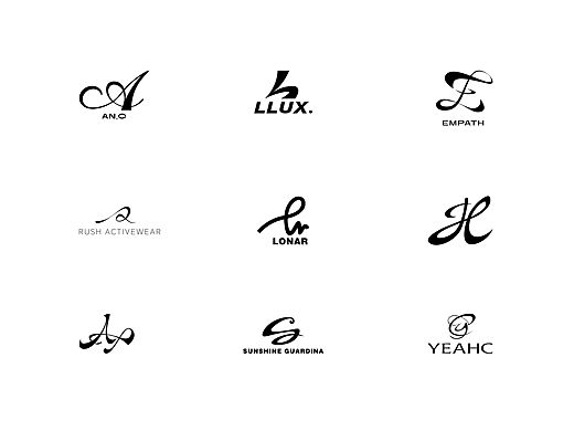 极简潮流logo设计合集&潮牌符号