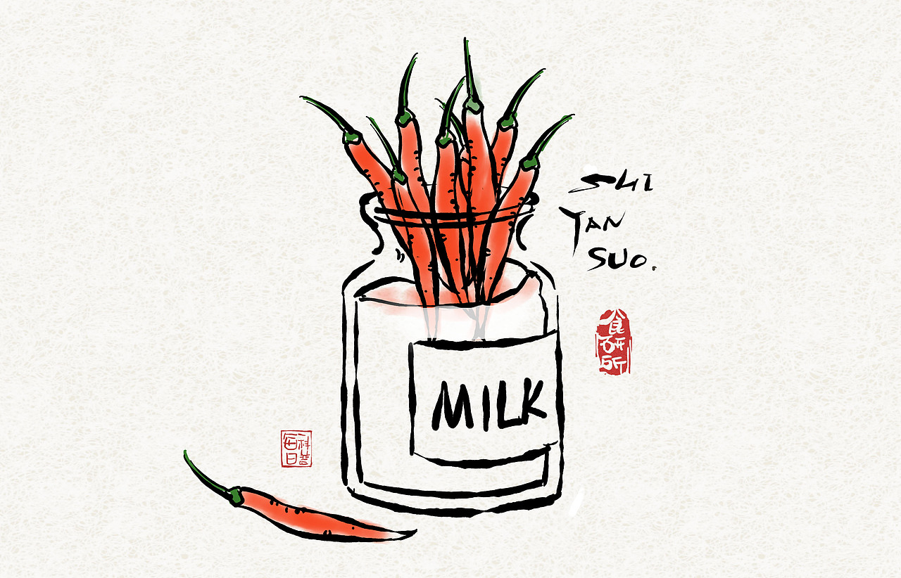 食研所《每日科普》（图ZMTY3NzE0MTE2） - 商业插画 - 站酷设计师琪小马原创素材 - 站酷ZCOOL