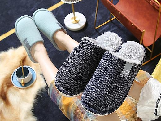 2021地板拖鞋棉拖鞋深色系拖鞋场景