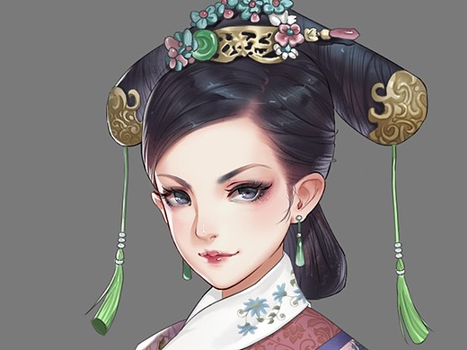 二次元国风-花之舞