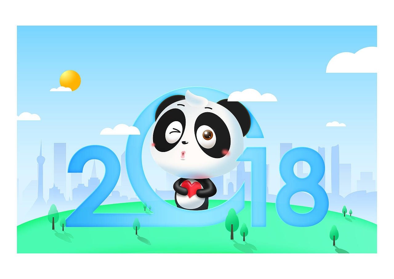 【hello小天】成都天府通吉祥物（图ZMjEyMDQ1NTIw） - IP形象 - 站酷设计师飞蓬松原创素材 - 站酷ZCOOL