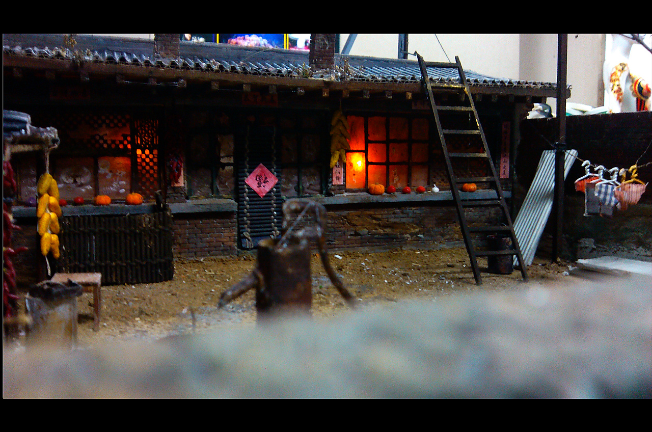 电影《塞外有家》场景模型