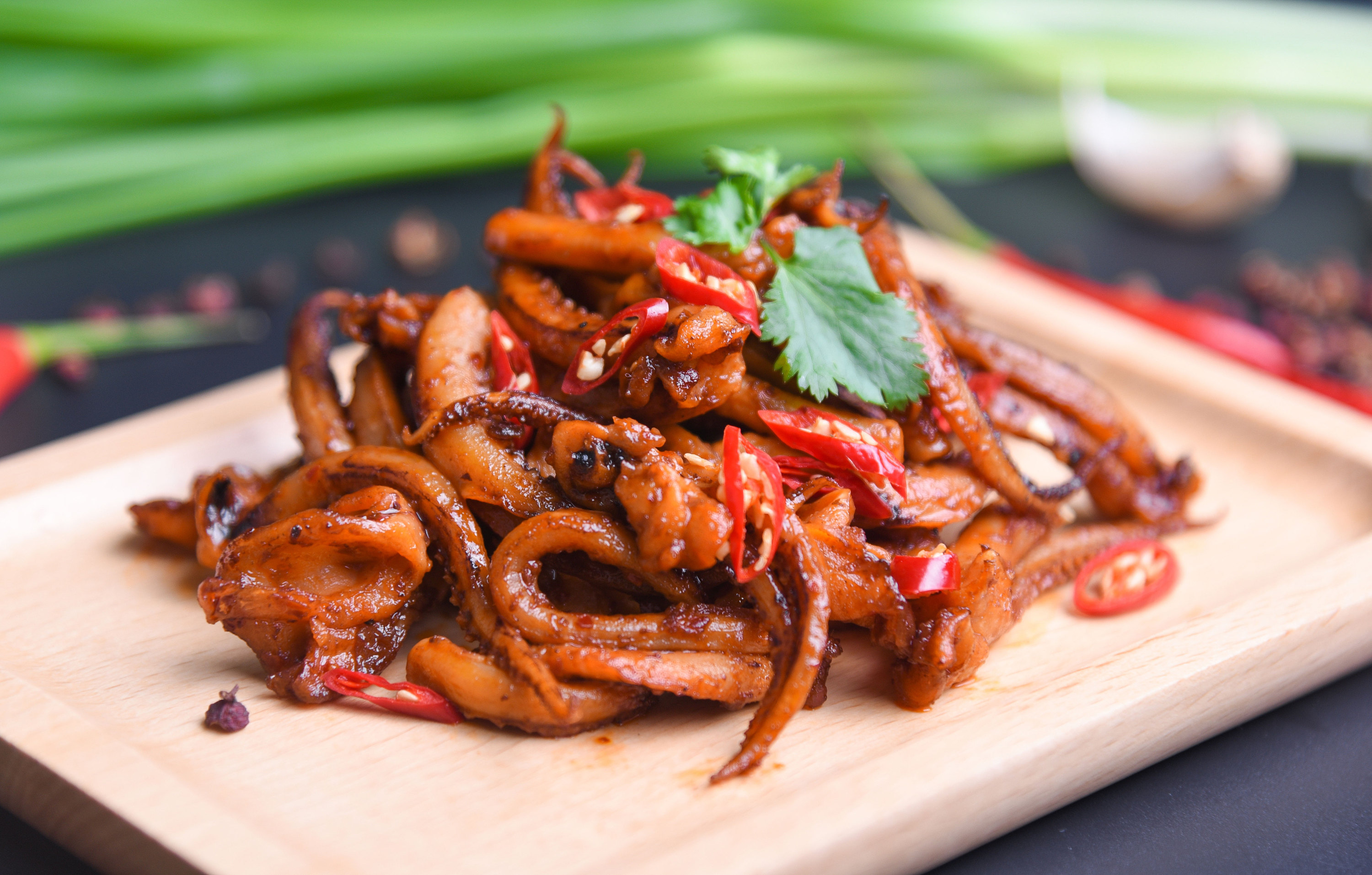 产品拍摄后期-香辣鱿鱼须