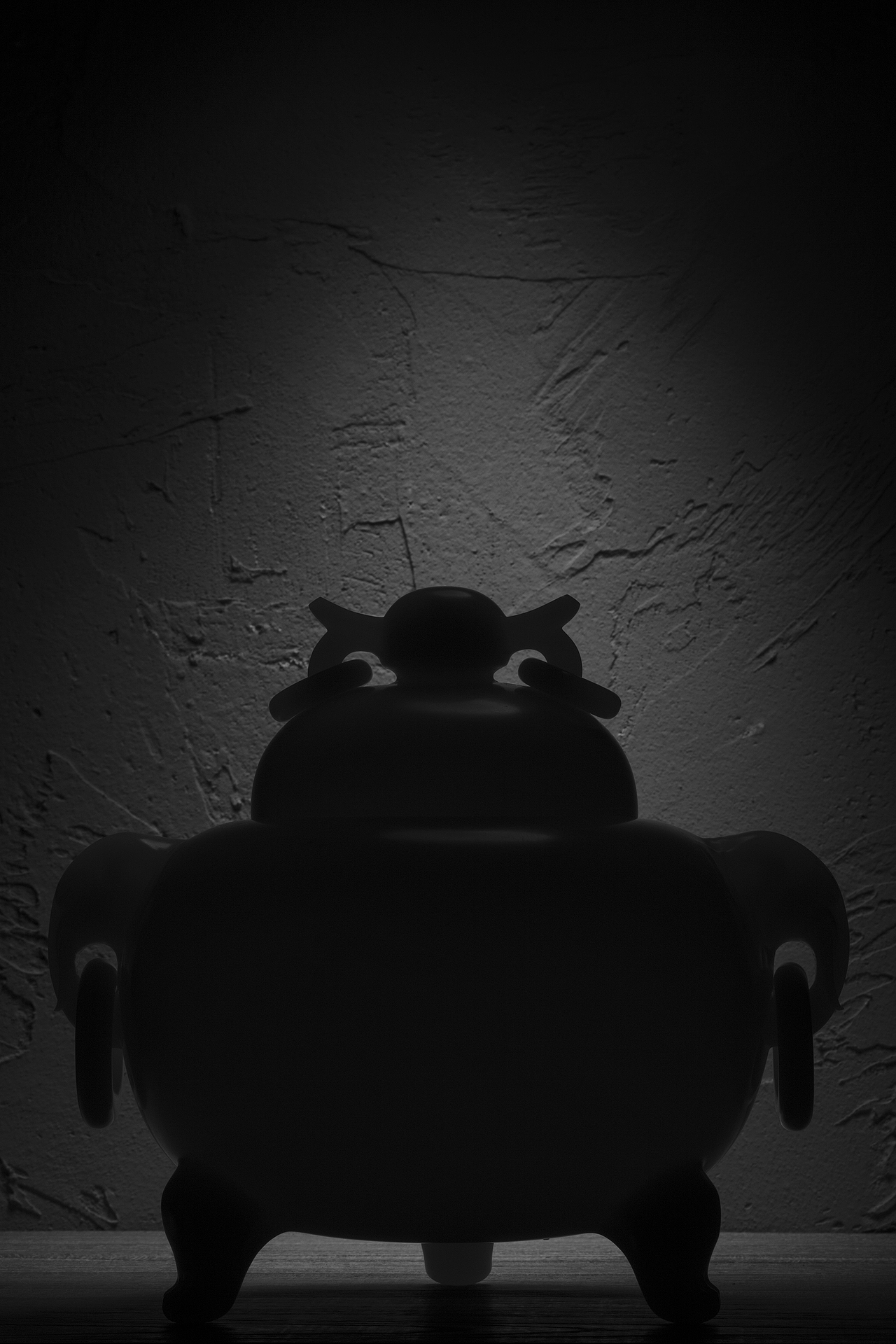 《三足鼎立》－－玉雕艺术摄影